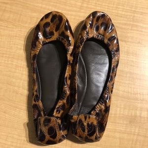 Tory Burch Leopard Print Ballet Flat